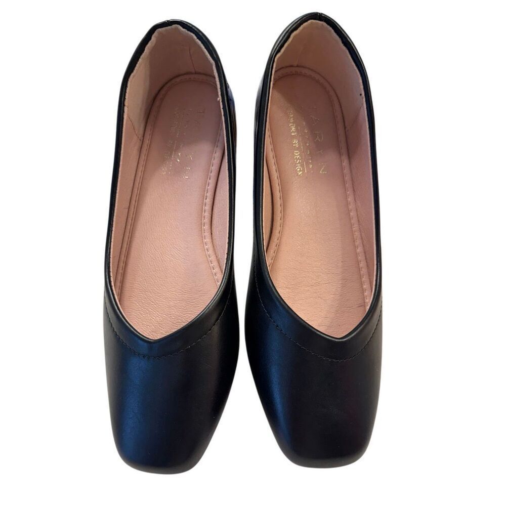 Taryn Rose Dressy Ballet Flats Slip On Sz. 7 Black Comfort